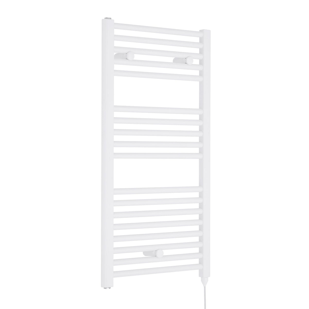 White towel rails