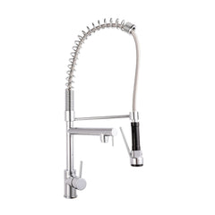 Tall Side Action Kitchen Tap & Rinser