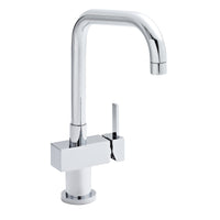 Square Single Lever Side Action Kitchen Mixer Tap