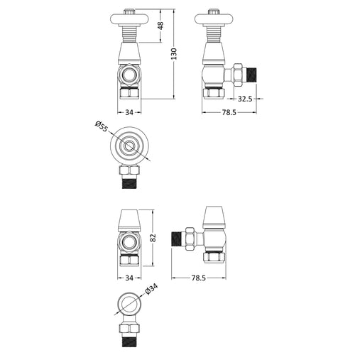 9610-9745 technical drawing