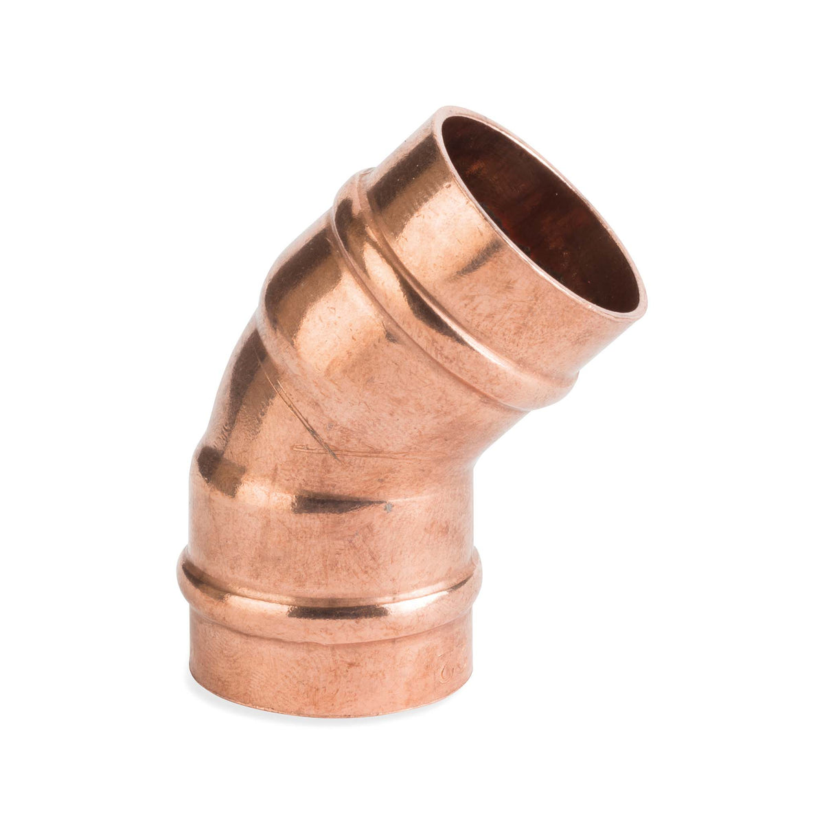 15mm 45 Elbow Solder Ring Fittings 25 Pack