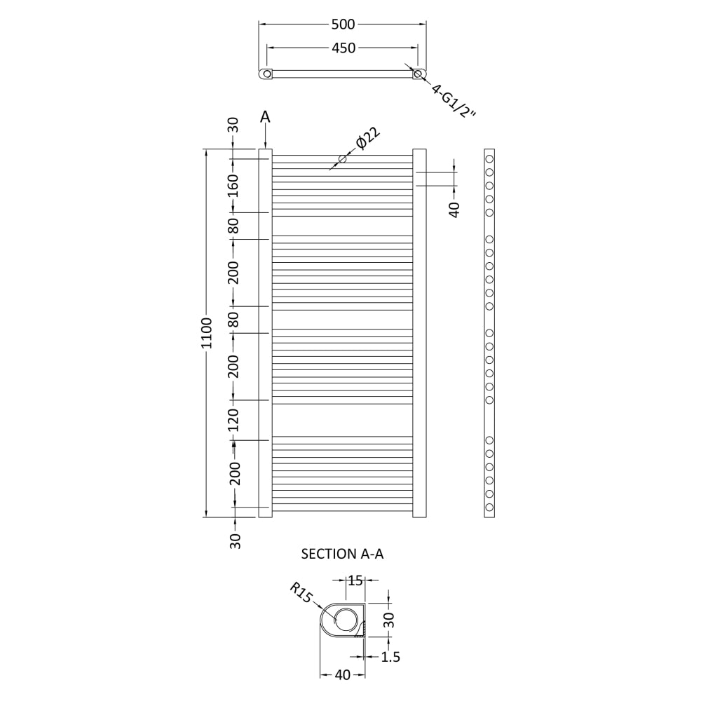 PHQ100164 technical drawing