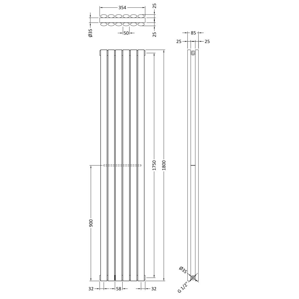 PHQ100176 technical drawing