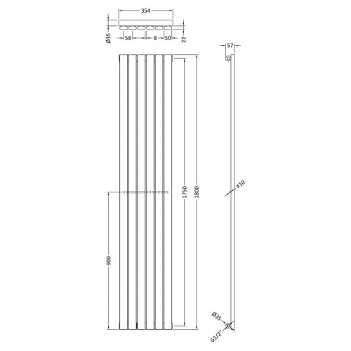 PHQ100217 technical drawing
