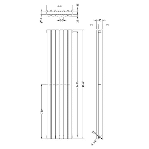 PHQ100220 technical drawing