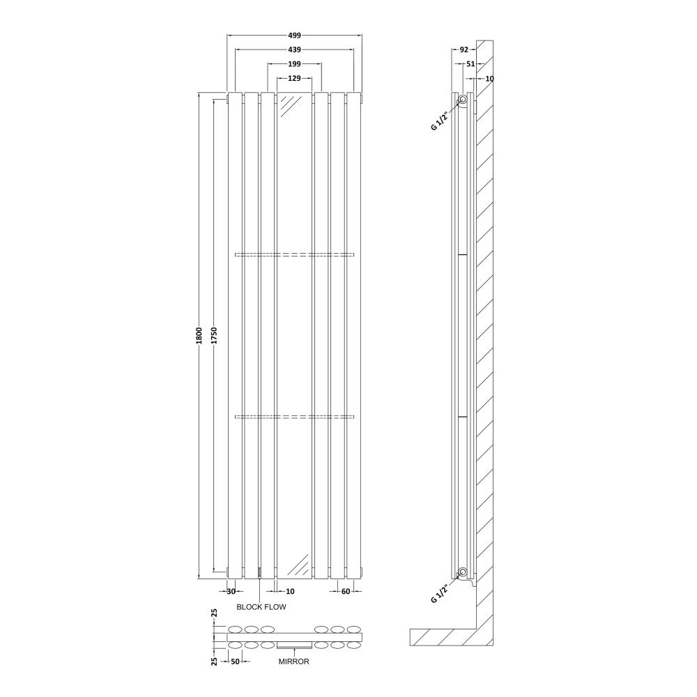 PHQ100223 technical drawing
