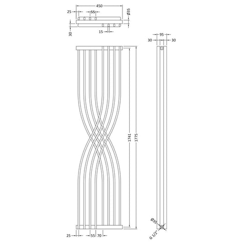 PHQ100226 technical drawing