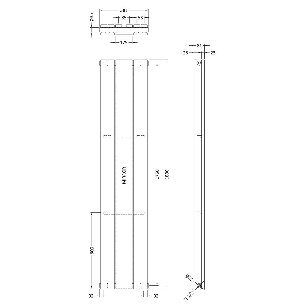 PHQ100241 technical drawing