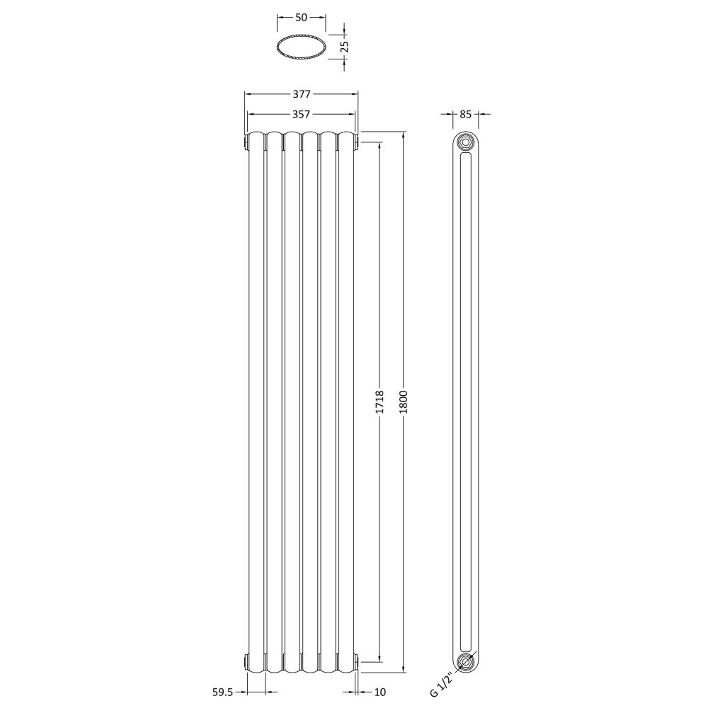 PHQ100250 technical drawing