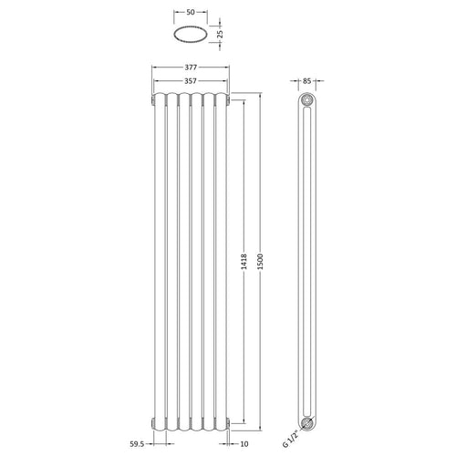 PHQ100251 technical drawing