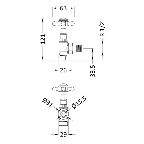 PHQ100254 technical drawing