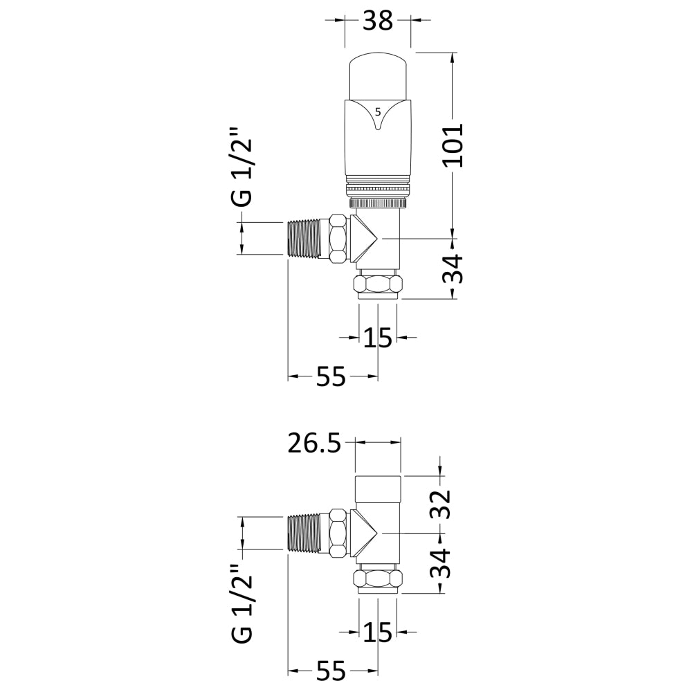 PHQ100257 technical drawing
