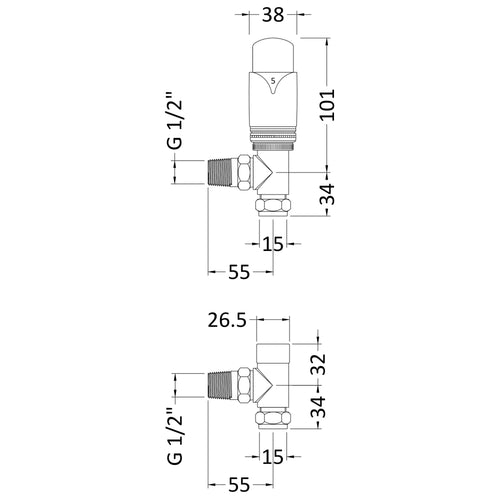 PHQ100257 technical drawing