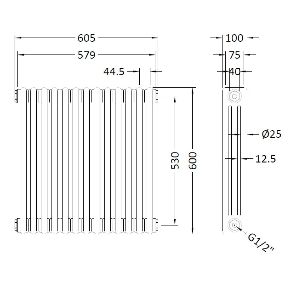 PHQ100272 technical drawing