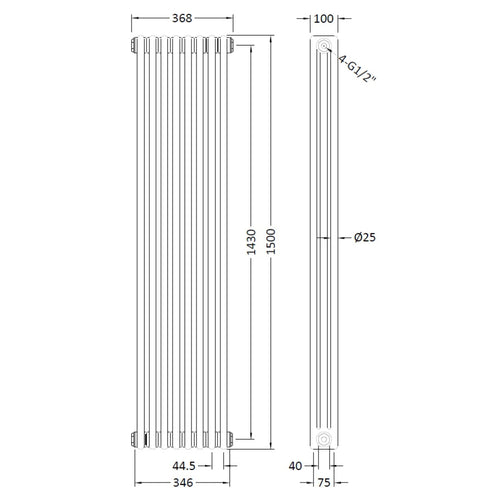 PHQ100276 technical drawing