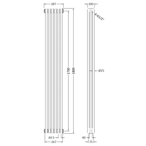 PHQ100277 technical drawing