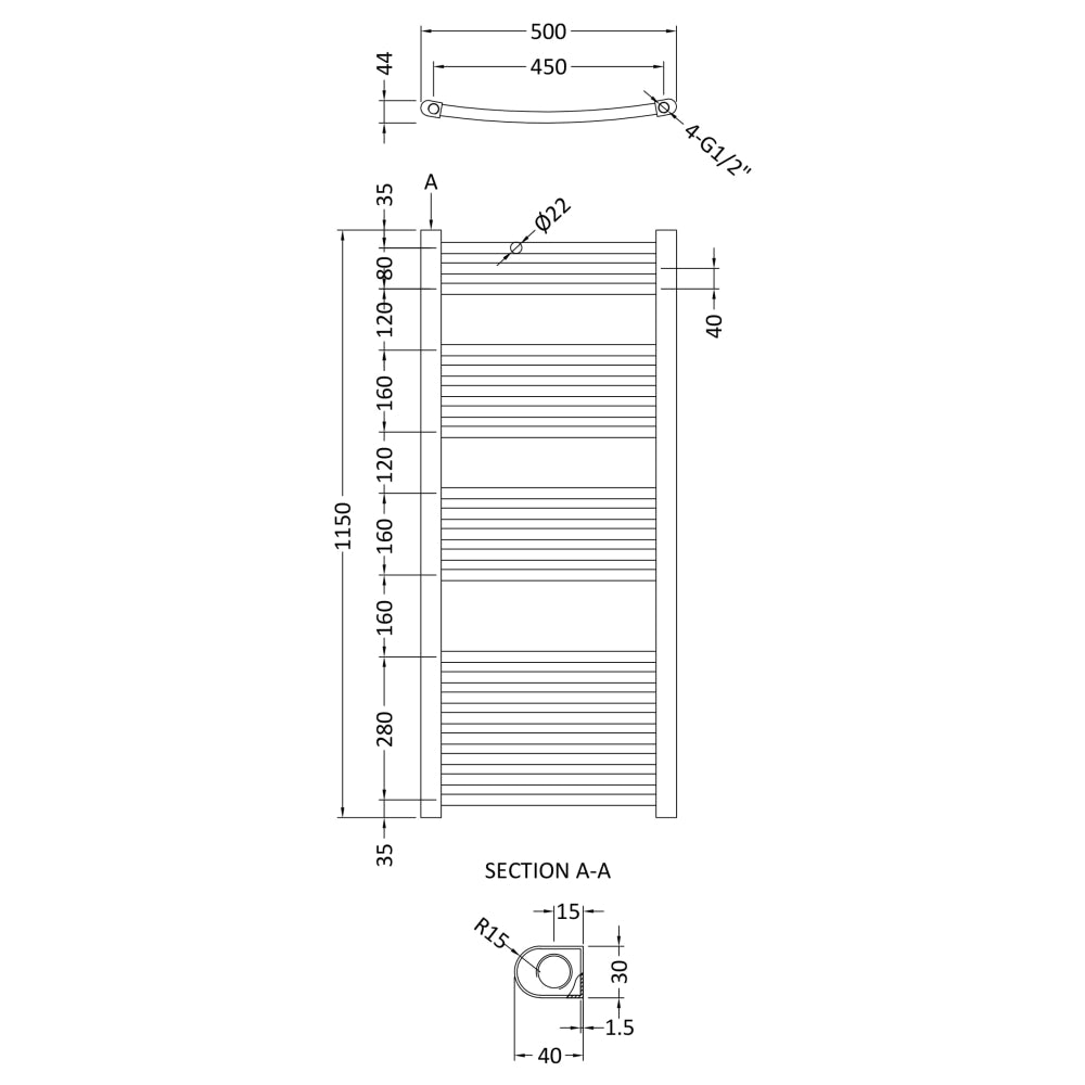 PHQ100281 technical drawing