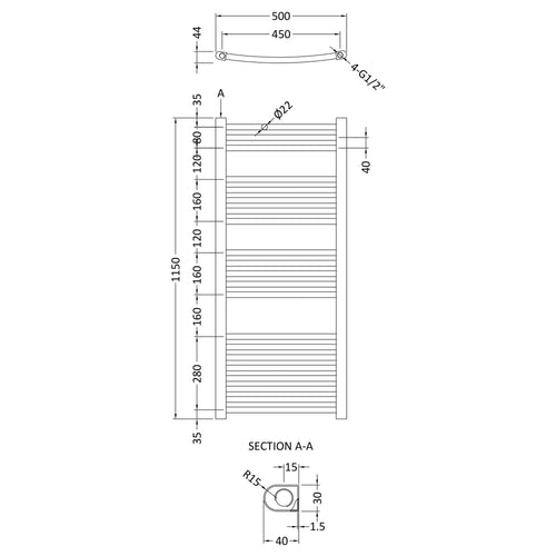 PHQ100281 technical drawing