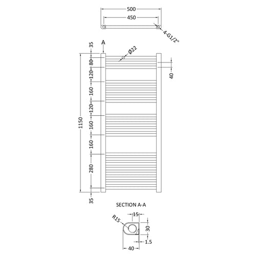PHQ100282 technical drawing