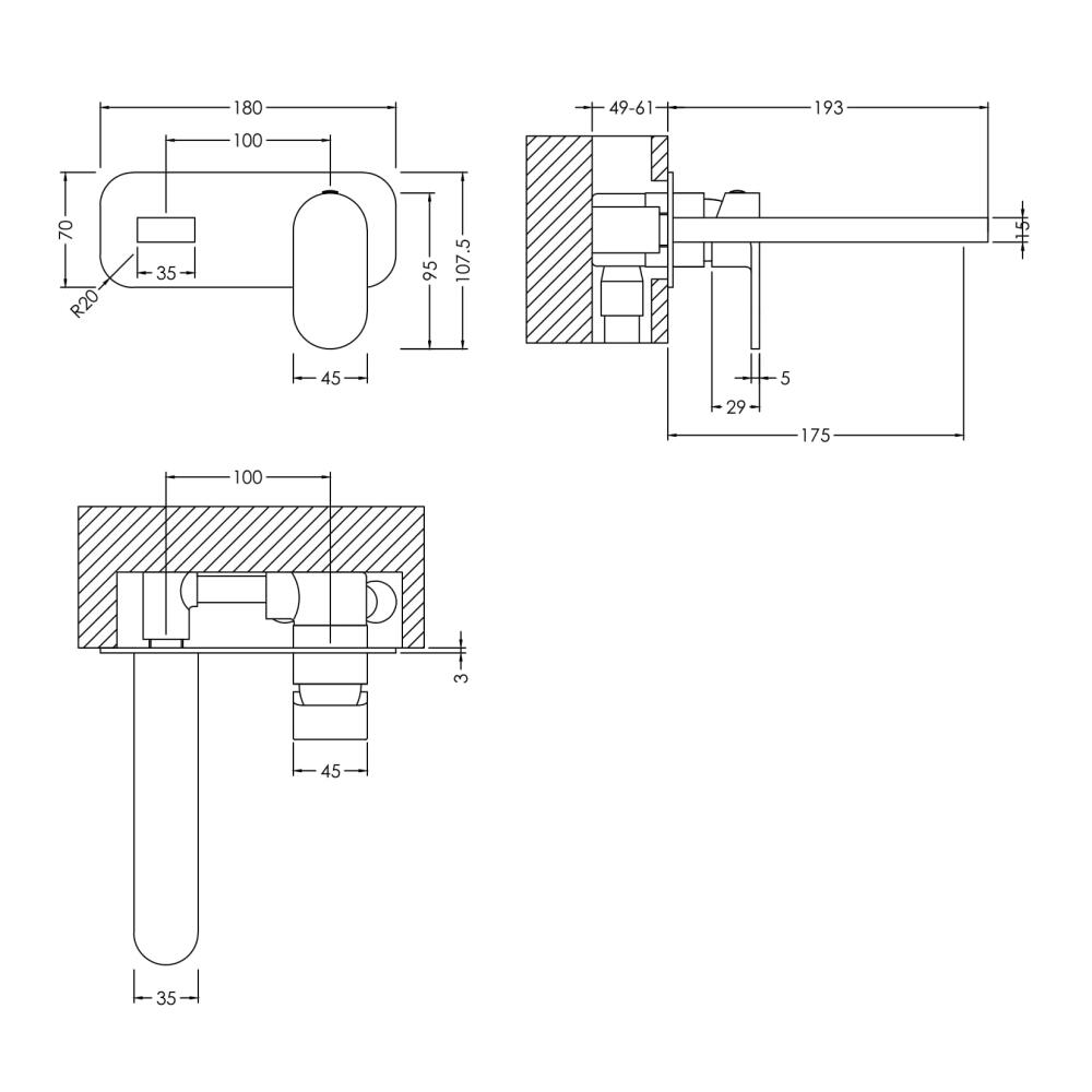 PHQ100348 technical drawing