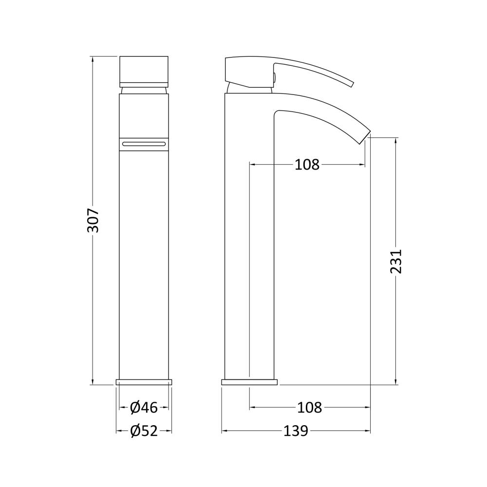 PHQ100387 technical drawing
