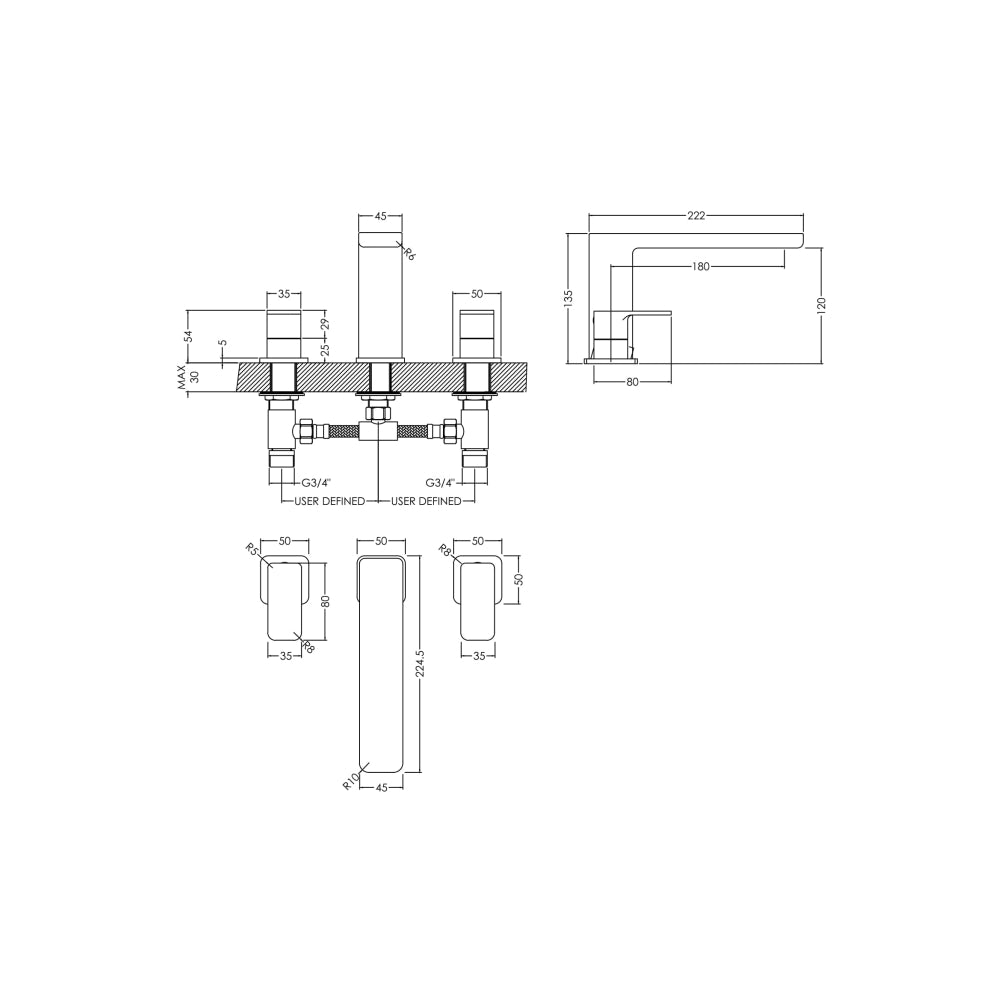 PHQ100403 technical drawing