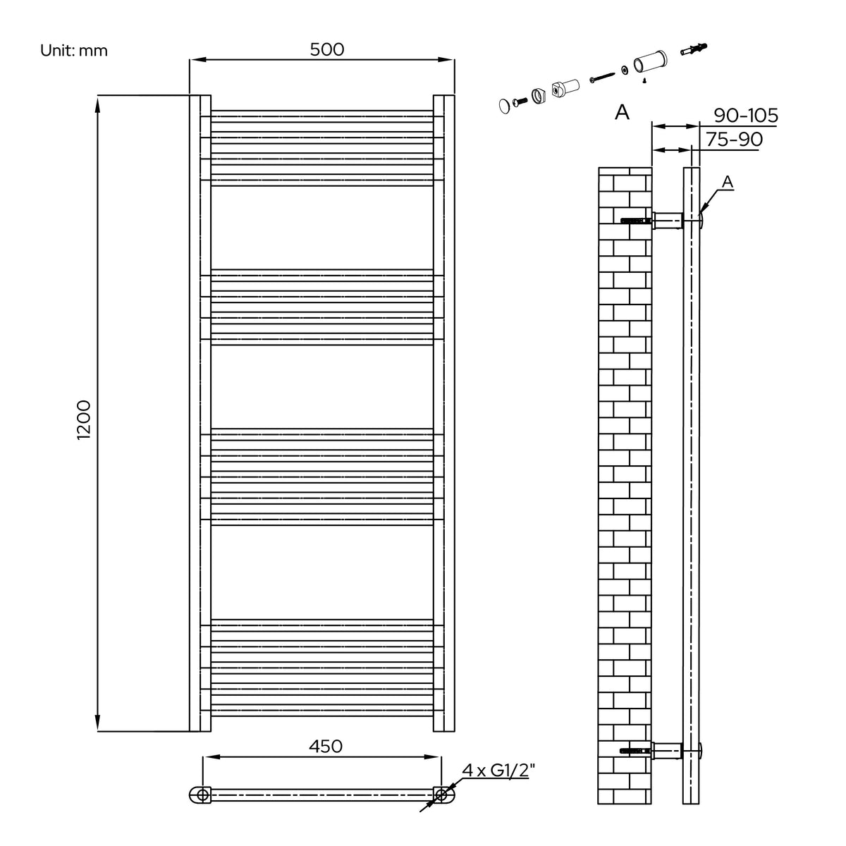 HOR-LRTS01-1250-CH Schematic Image