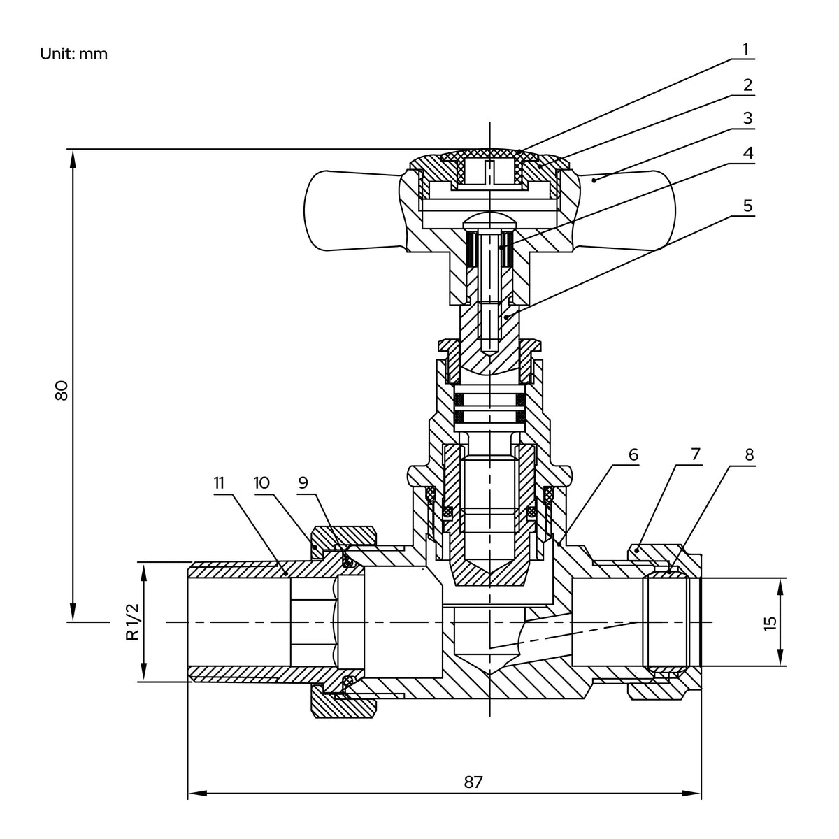 HOR-MFVT10-BI Schematic Image