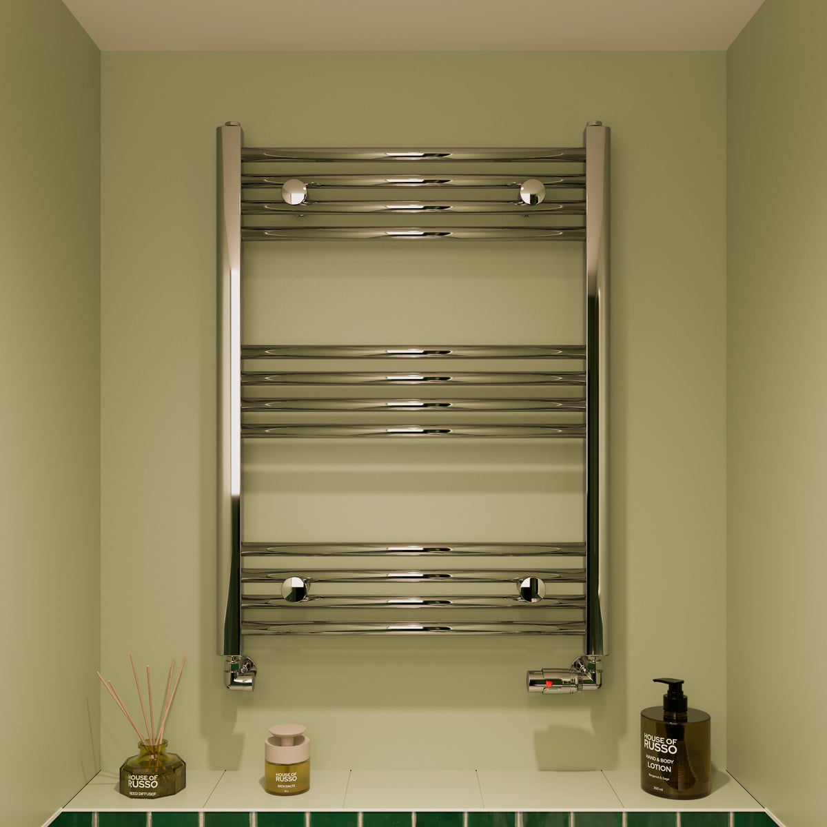 Lorella Towel Rail 800 x 600 Chrome