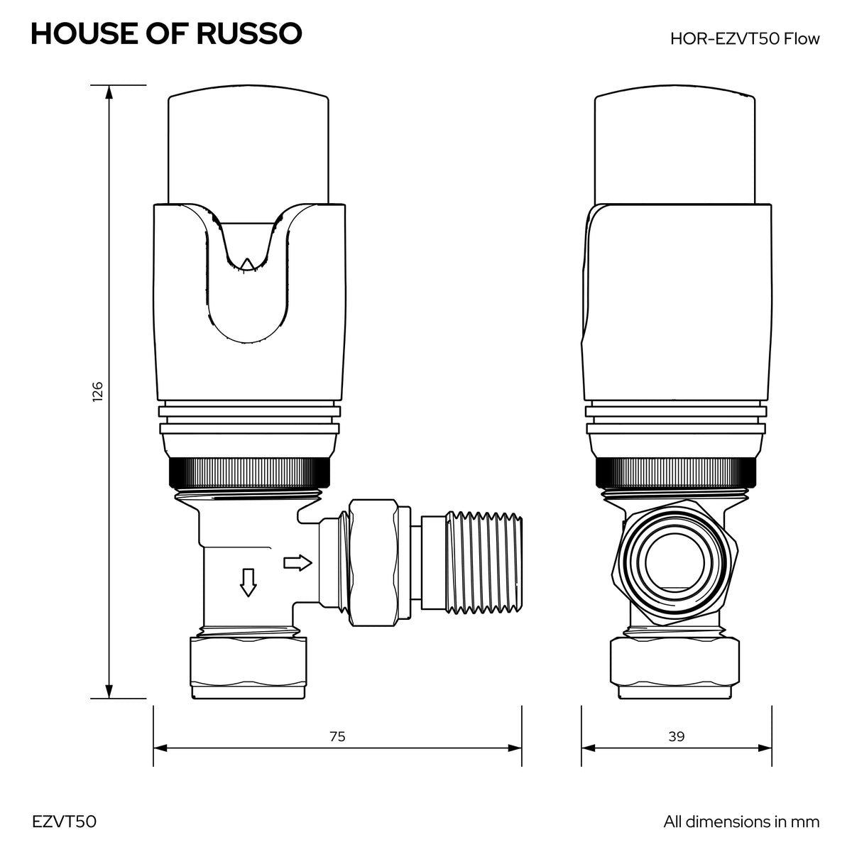 HOR-EZVT50-NE Schematic Image