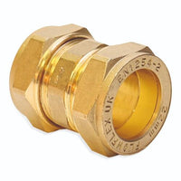 16 x 15mm Reducing Coupling - Compression Fittings - 20 Pack