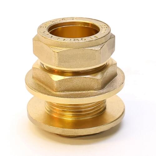 22mm Tank Connector - Compression Fittings - 10 Pack