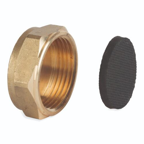 15mm 1/2" BSP Blank Nut - Compression Fittings - 20 Pack