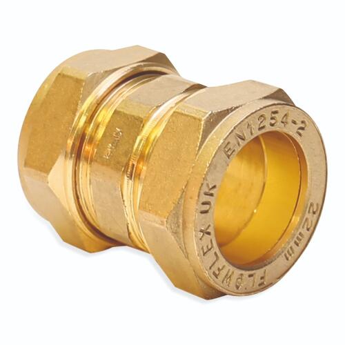 42 x 35mm Reducing Coupling - Compression Fittings - 2 Pack