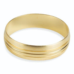 10mm Brass Olive DZR - Compression Fittings - 100 Pack