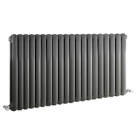 Anthracite 2 Column Horizontal Radiator H635 W1210