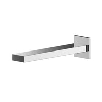 Chrome Square Edged Bath Spout