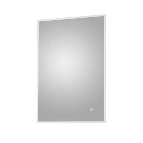 700 x 500 Rectangular Bathroom Vanity Mirror with Touch Sensor and Demister