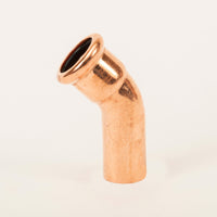22mm 45° Street Elbow - Copper Press Fittings - 10 Pack image 1 : 1276-7242_1