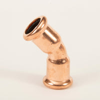 22mm 45° Elbow - Copper Press Fittings - 10 Pack image 1 : 3308-1487_1