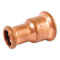 22mm x 15mm Reducing Coupling - Copper Press Fittings - 10 Pack image 1 : 4185-9013_1