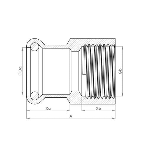 15mm x 3/4