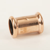 15mm Coupling - Copper Press Fittings - 10 Pack image 1 : 9730-7553_1