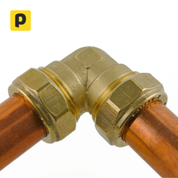 10mm Equal Elbow - Compression Fittings - 10 Pack