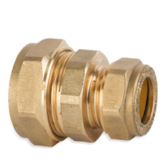 22mm x 15mm Reducing Coupling - Compression Fittings - 10 Pack