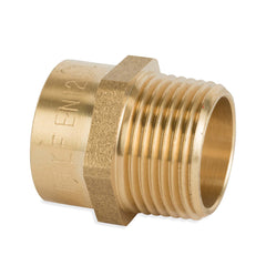 15mm x 1/2" Male Adaptor - Solder Ring Fittings - 25 Pack