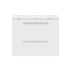 720MM GLOSS WHITE CABINET & WORKTOP