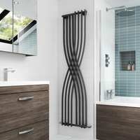Anthracite X-Shaped Vertical Radiator H1775 W450